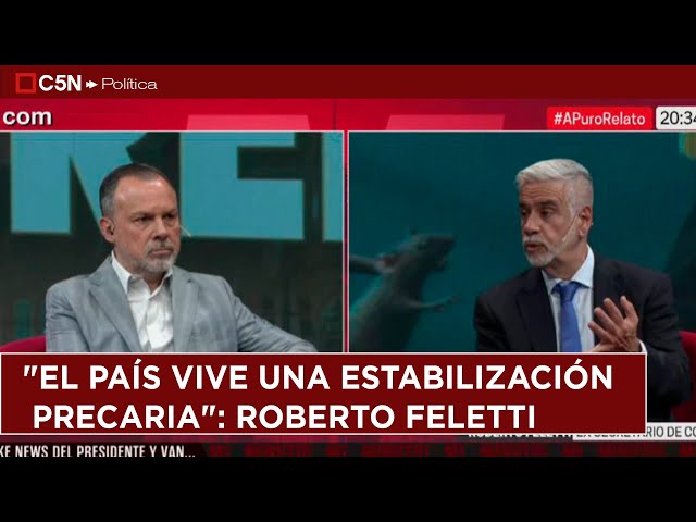 ⁣"El PAÍS vive una ESTABILIZACIÓN PRECARIA": ROBERTO FELETTI