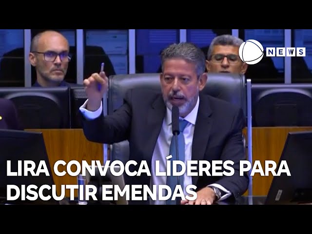 ⁣Arthur Lira interrompe recesso e convoca líderes da Câmara para discutir emendas