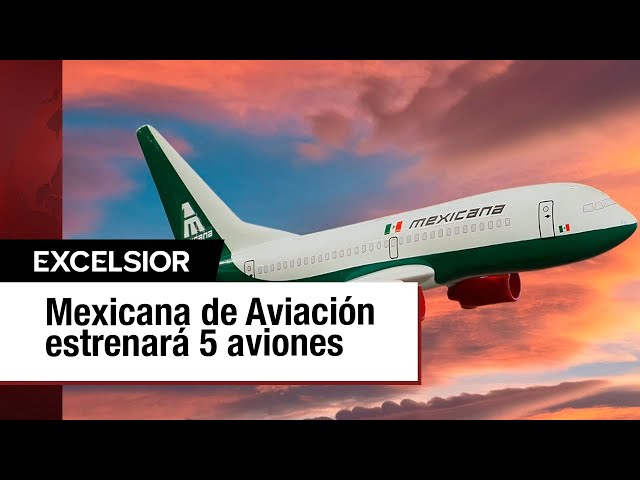 ⁣Mexicana de Aviación recibirá cinco nuevos aviones Embraer en 2025