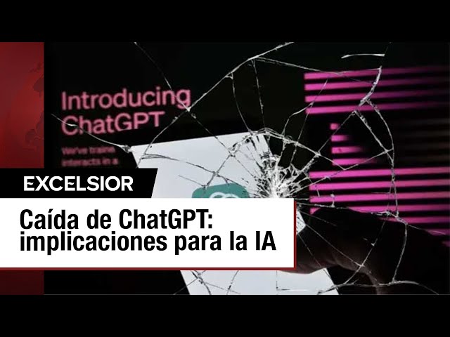 ⁣Impacto por la caída de Chat GPT: implicaciones para la inteligencia artificial