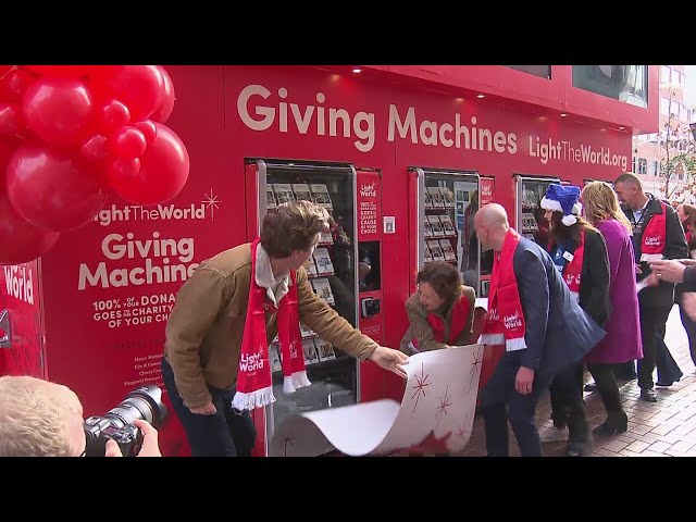 ⁣Giving Machines inspire direct donations for specific needs in Denver