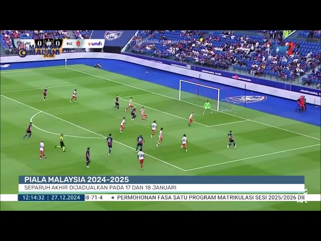 ⁣27 DIS 2024 - B.T.HARI - PIALA MALAYSIA 2024-2025: SEPARUH AKHIR DIJADUALKAN PADA 17 DAN 18 JANUARI