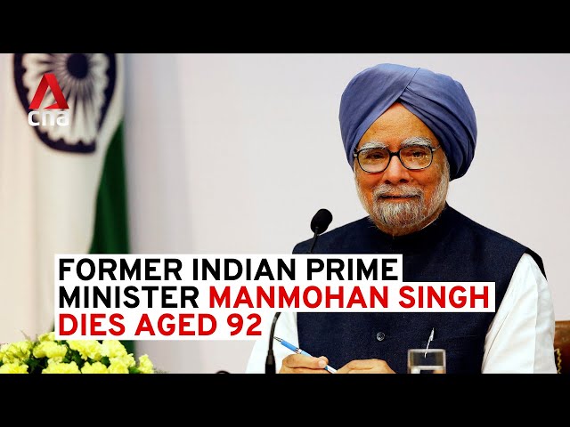 ⁣Manmohan Singh, India's reluctant prime minister, dies aged 92