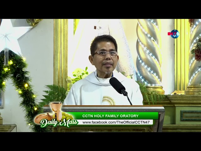 ⁣27 DECEMBER 2024 - HOMILY by Rev. Fr. Jose Adonis Aquino