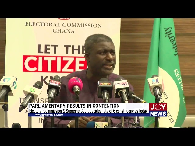 ⁣Electoral Commission & Supreme Court decides fate of 6 constituencies today. #AMShow