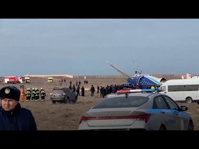 ⁣Azerbaijani plane crash: Flight recorders found, investigation underway