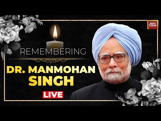 ⁣Manmohan Singh Death News LIVE: PM Modi Pays Last Respects To Dr Singh |EX-PM Dr Manmohan Singh News