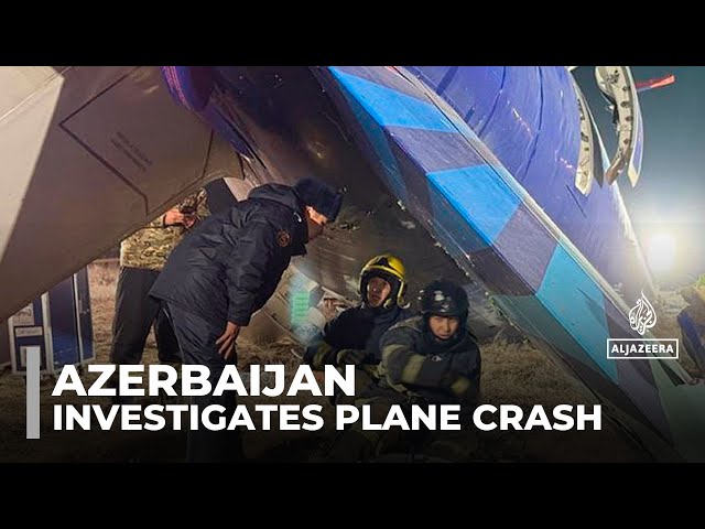 ⁣Azerbaijan plane crash: Baku launches criminal investigation