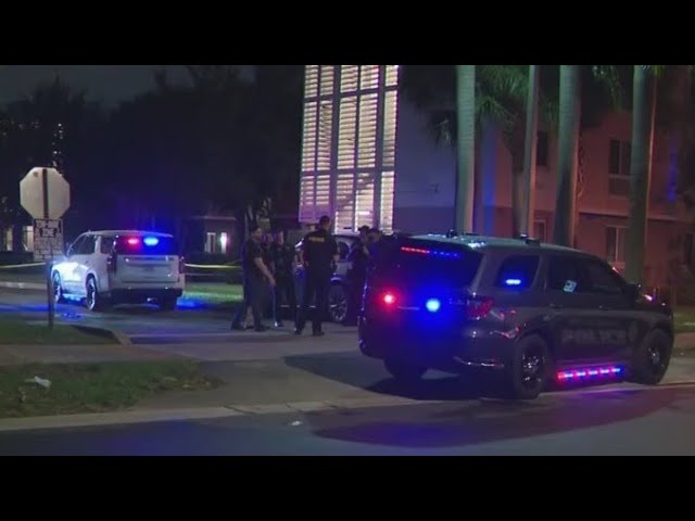 ⁣Fort Lauderdale double shooting under investigation