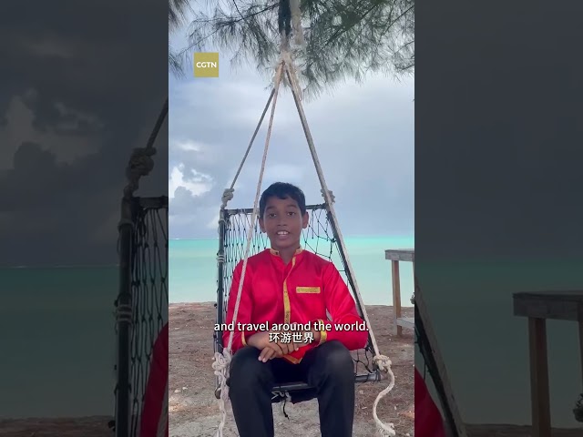 ⁣1,001 Wishes: Maldivian youngster eyes new game console and world tour