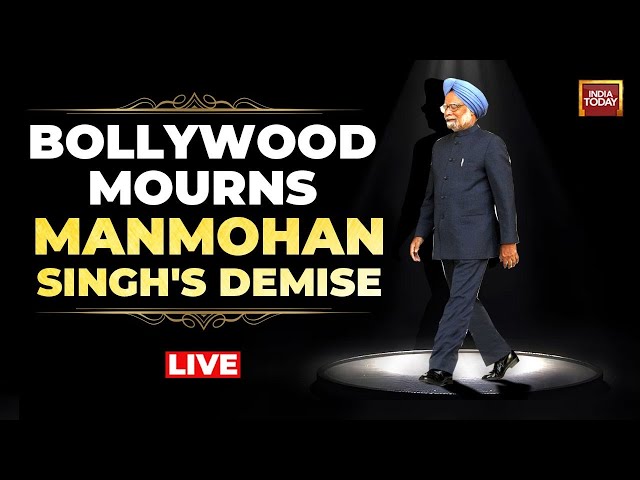 ⁣Manmohan Singh  News | LIVE | Bollywood Celebrities Mourn Former PM Manmohan Singh's Demise