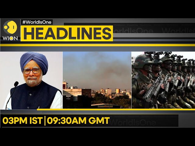 ⁣State Funeral For Ex-PM Manmohan Singh | Houthis Claim Attack On Tel Aviv Airport | WION Headlines