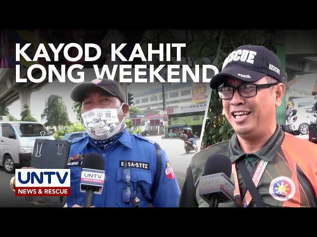 ⁣Ilang kababayan, kakayod pa rin sa paparating na long weekend