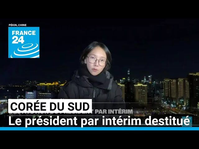 ⁣Corée du Sud : les députés ont voté la destitution du président par intérim • FRANCE 24