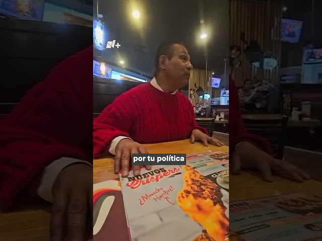 ⁣Discriminan a persona con discapacidad visual en restaurante - N+ #Shorts