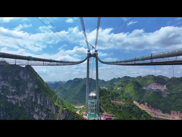 ⁣Miracle in the sky: Discover the world's highest expressway bridge