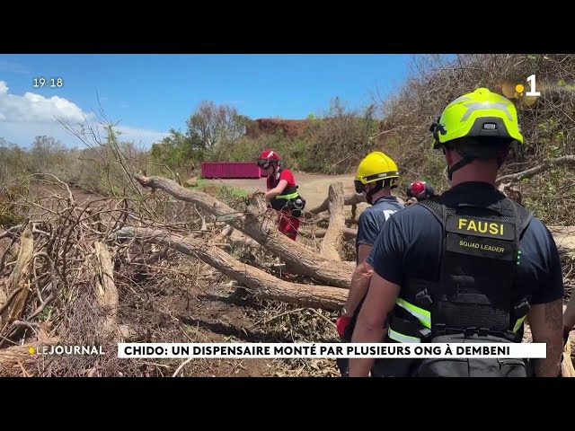 ⁣Chido : un dispensaire monté par plusieurs ONG à Dembeni