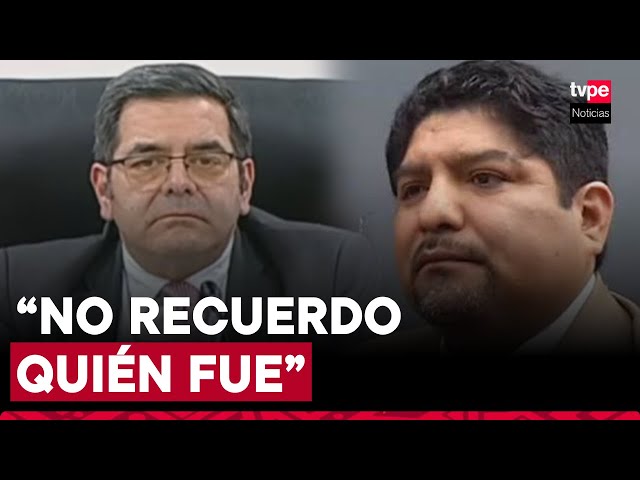 ⁣Oficial mayor del Congreso dice no recordar quién entregó CV de Jorge Torres Saravia