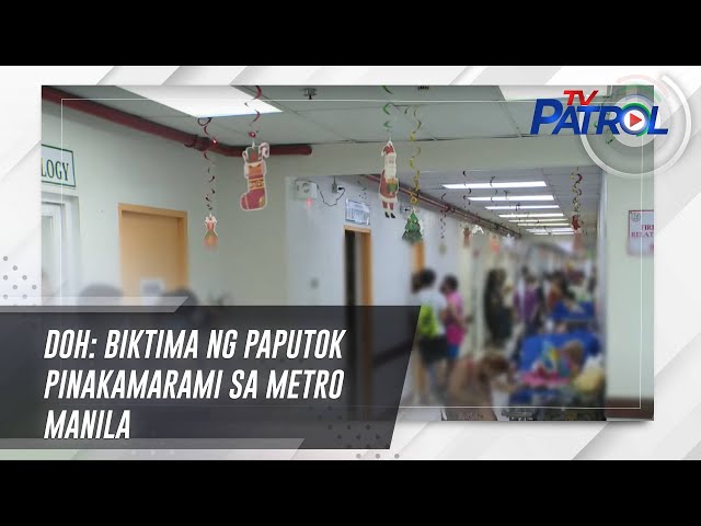 ⁣DOH: Biktima ng paputok pinakamarami sa Metro Manila | TV Patrol