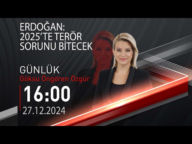 ⁣ #CANLI | Göksu Öngören Özgür ile Gündem | 27 Aralık 2024 | HABER #CNNTÜRK