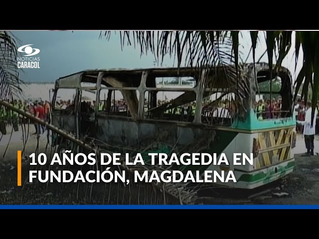 ⁣Histórico fallo por tragedia en la que murieron 33 niños hace 10 años en Fundación, Magdalena