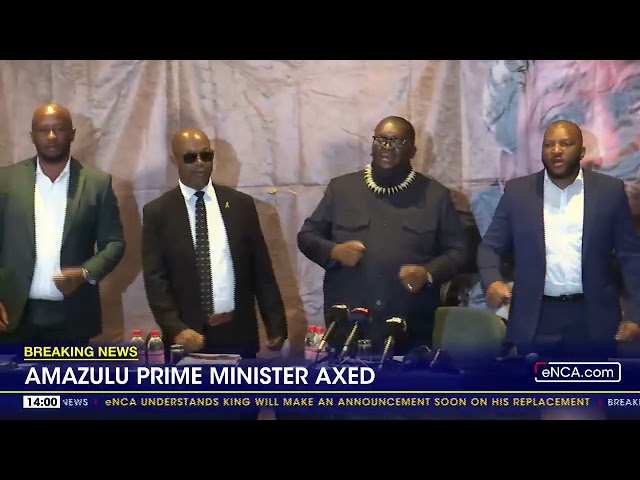 ⁣AmaZulu Prime Minister axed