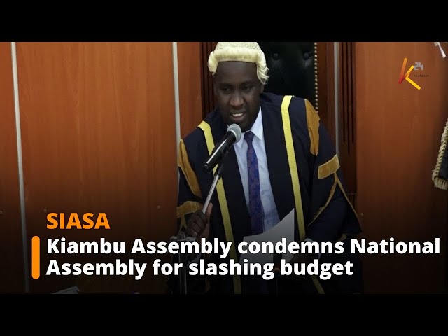 ⁣Kiambu Assembly condemns National Assembly for slashing budget