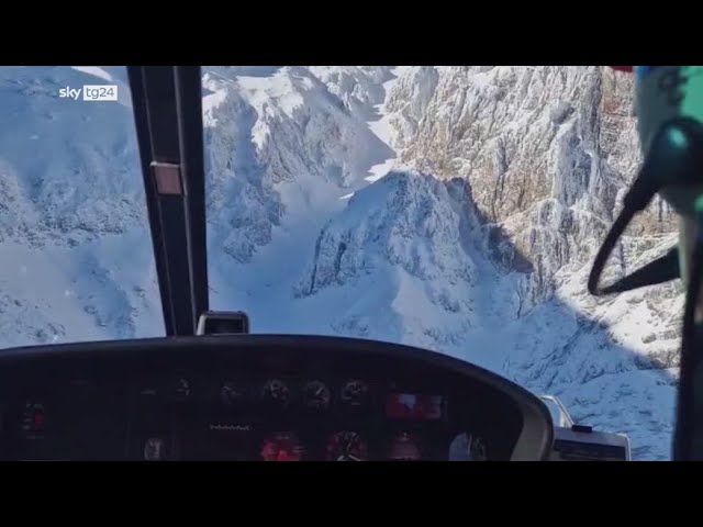 ⁣Gran Sasso, trovati i corpi dei due alpinisti dispersi