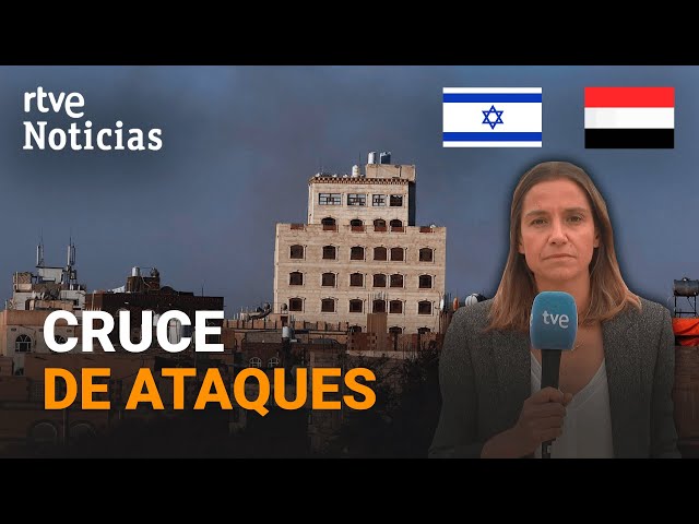 ⁣ISRAEL-YEMEN: Los HUTÍES responden al ÚLTIMO ATAQUE de NETANYAHU en el AEROPUERTO de SANÁ | RTVE