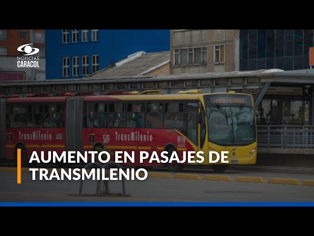 ⁣Cambios en la tarifa de pasajes de Transmilenio: abecé para entender los paquetes anunciados