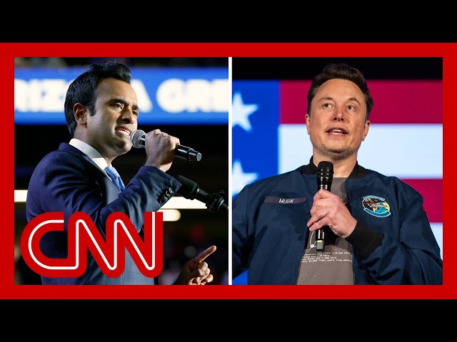 ⁣Musk and Ramaswamy take on Trump’s immigration crackdown