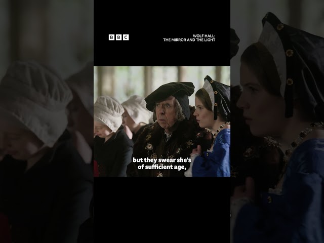 ⁣Lady Rochford and Thomas Cromwell discuss their feelings towards Catherine Howard - BBC