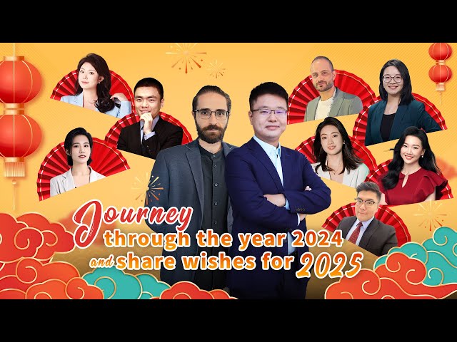 ⁣Live: Journey through the year 2024 and share wishes for 2025