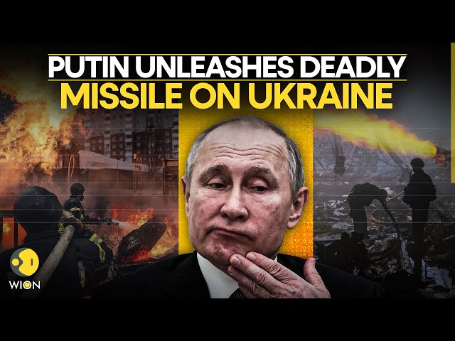 ⁣Russia-Ukraine War: Russia Burns Ukraine With Mass Missile, Drone Against Energy Grid | WION LIVE