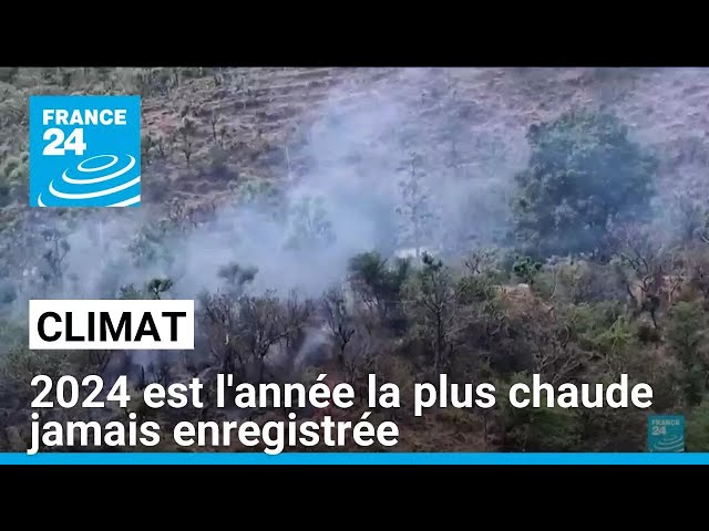 ⁣Climat : 2024 est l'année la plus chaude jamais enregistrée • FRANCE 24