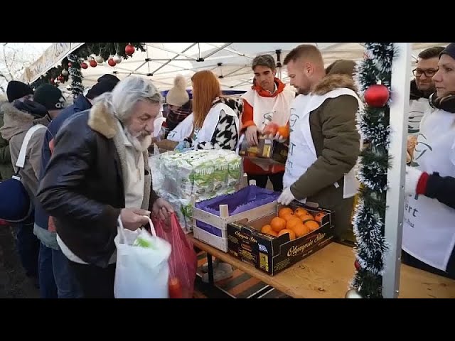 ⁣Des repas de Noël pour des milliers de Hongrois