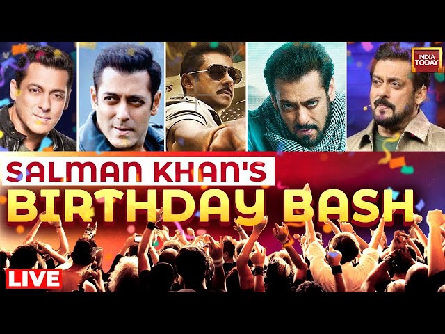 ⁣Salman Khan Turns 59 | LIVE News | Outside Visuals From Salman Khan's House LIVE | Salman Khan 