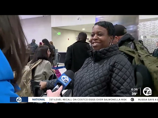 ⁣Metro Detroiters dealing with busy holiday travel season