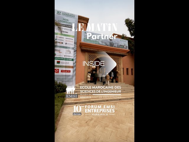 ⁣[LE MATIN PARTNER] Inside : Forum EMSI Entreprises – Marrakech