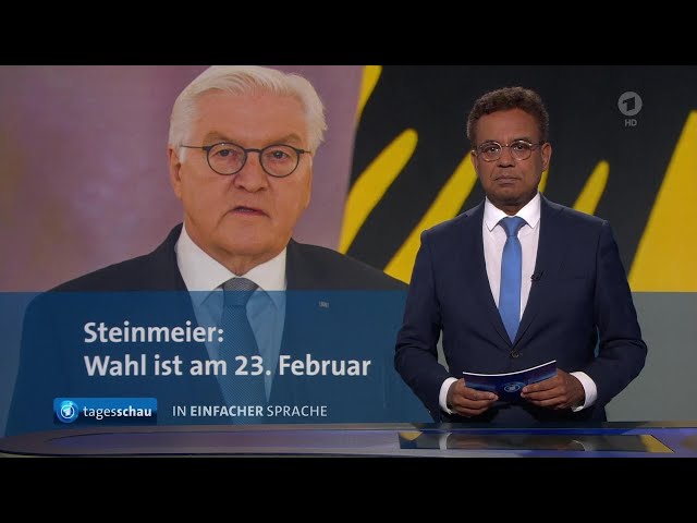 ⁣tagesschau in Einfacher Sprache 19:00 Uhr, 27.12.2024