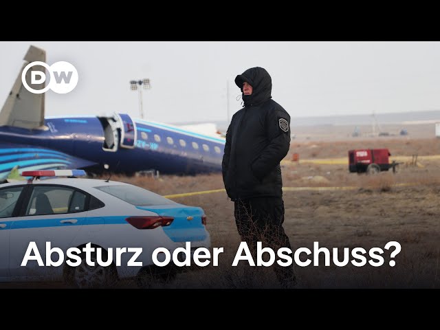 ⁣Ein Flugzeugunglück in Kasachstan birgt politische Sprengkraft | DW Nachrichten