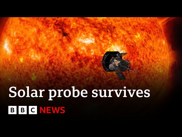 ⁣Nasa makes history with closest-ever approach to Sun | BBC News