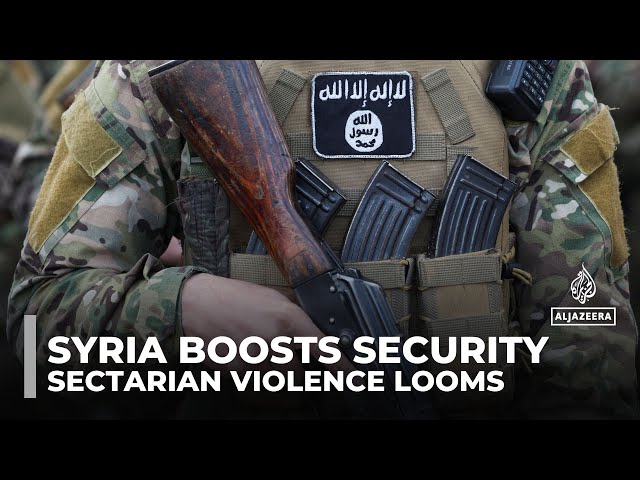 ⁣Security deployed across Syria: Sectarian violence threatens progress of new govt