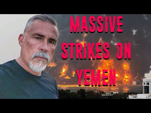 ⁣LIVE: MASSIVE Israeli Strike on Yemen - Airport Closed!