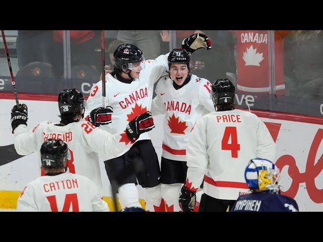 ⁣Canada beats Finland 4-0 at World Juniors opener in Ottawa