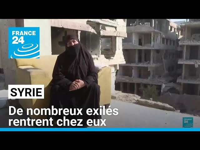 ⁣Syrie : de nombreuses familles exilées rentrent chez elles • FRANCE 24