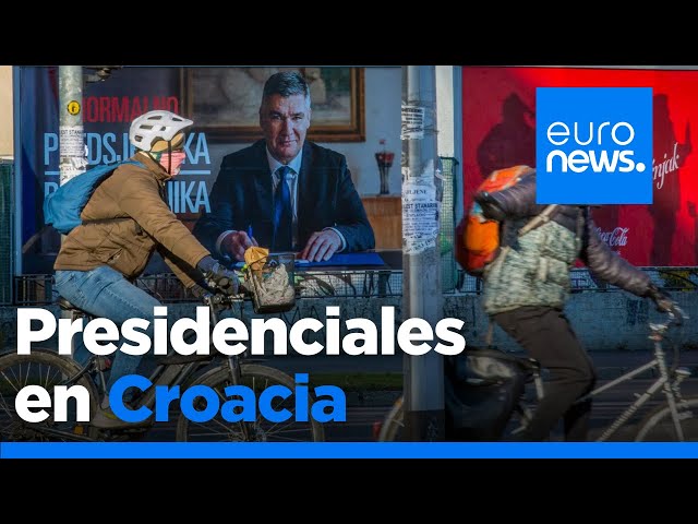 ⁣Elecciones presidenciales en Croacia: Milanović batalla por conseguir un segundo mandato