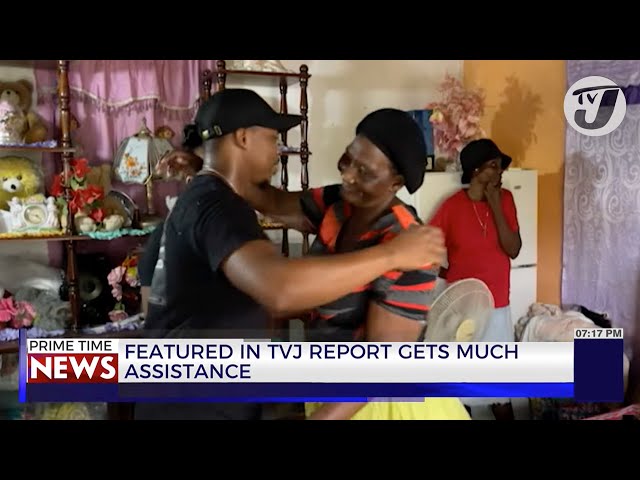 ⁣Woman Featured in TVJ Report Gets Much Needed Assistance | TVJ News