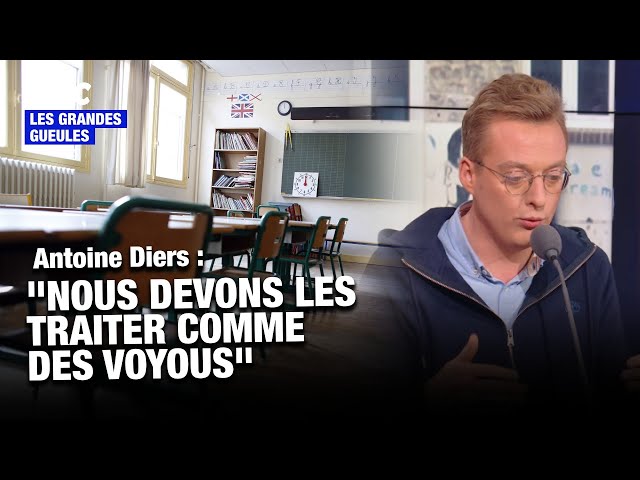 ⁣École saccagé à Beauvais : Antoine Diers réclame plus de fermeté