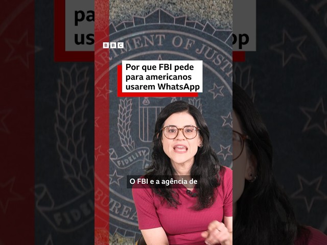 ⁣Espionagem? O pedido de agências do governo dos EUA para que população use WhatsApp #bbcnewsbrasil